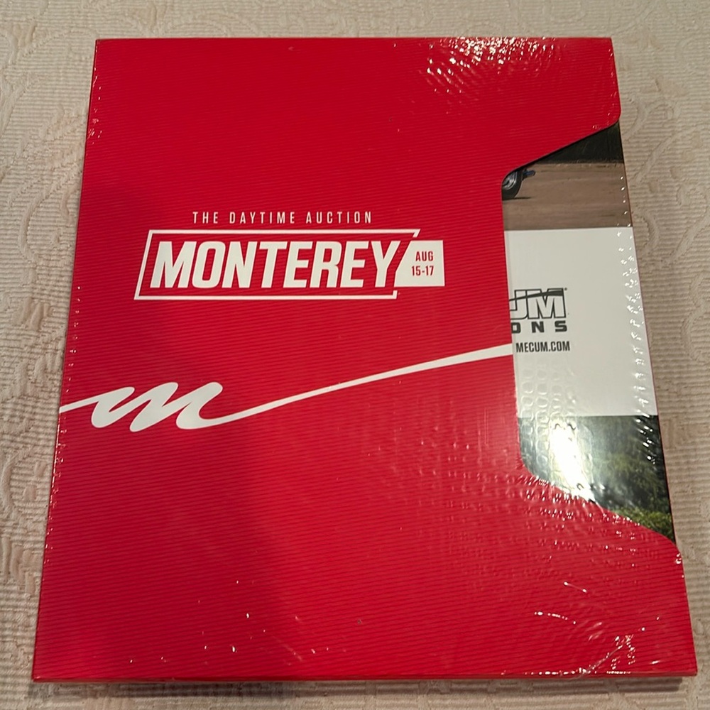 MECUM Auction collectors book!